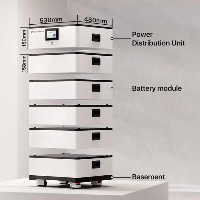 Solar Lifepo4 Batteries for Residential Use 10kwh 20kwh 30kw (10/20/30kWh HV)
