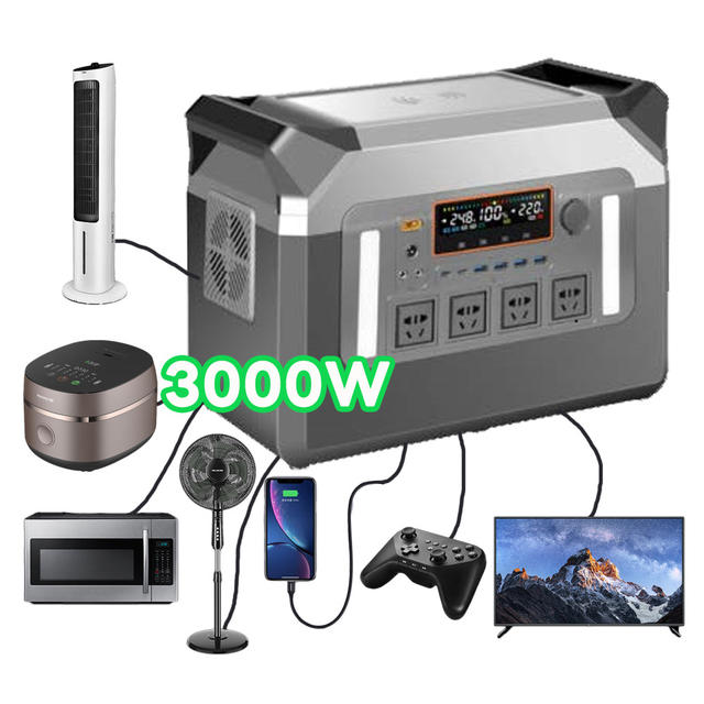 300W 500W 1KW 2KW 3KW 5KW Portable Outdoor Power Station Large Capacity