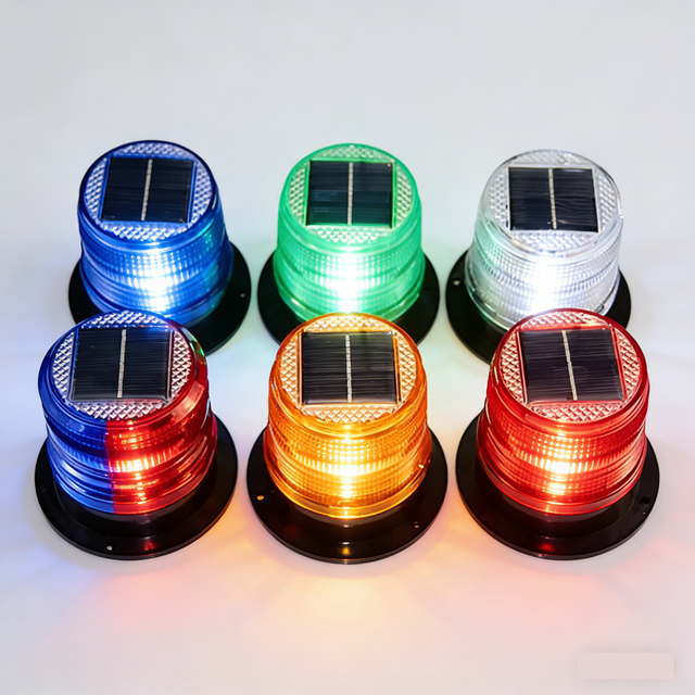 Amber Light High Quality LED Solar Warning Light Waterproof (Amber LED Solar Warning IP65)
