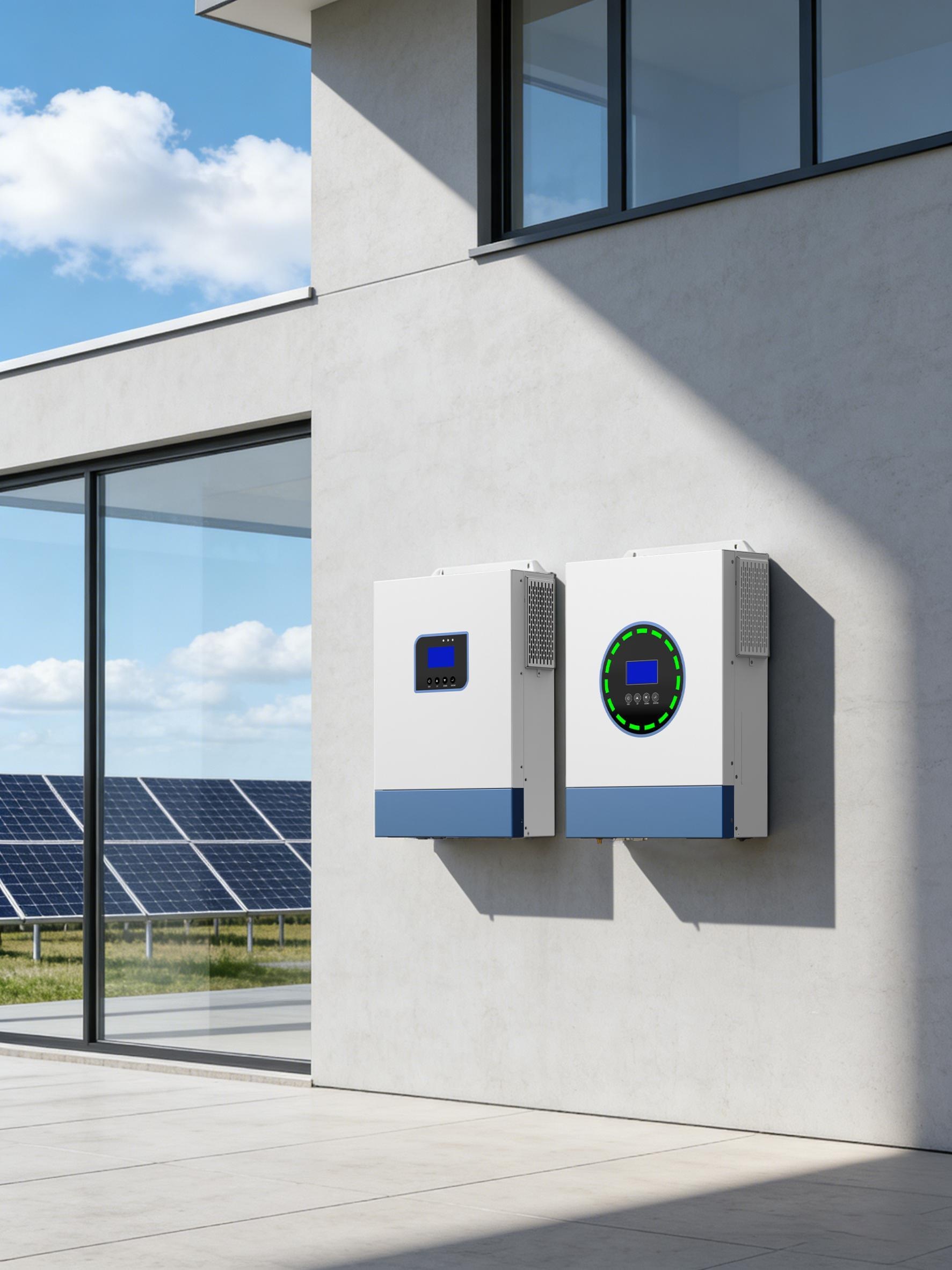 Off-grid inverter product family in a solar power setting